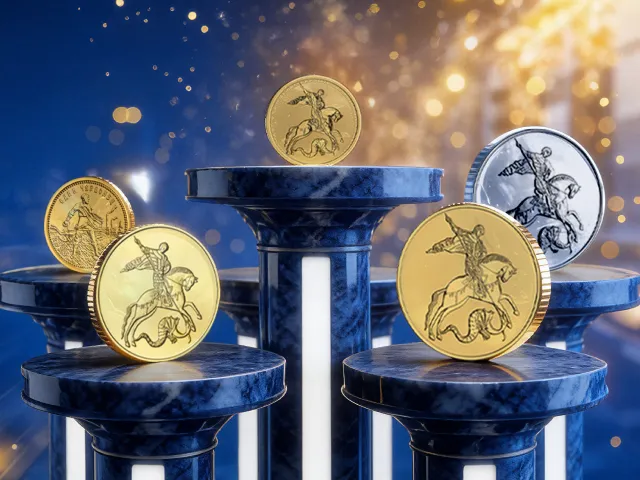ТОП-5 ПРОДАВАЕМЫХ МОНЕТ ПО ИТОГАМ 2025 ГОДА (по данным "Золотой Платы")