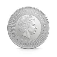 Монета "Кенгуру", 2025 г., Серебро, 31,1 гр., проба 9999, АВСТРАЛИЯ
