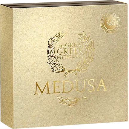 Монета "Медуза", 2023 г., Серебро, 62,2 гр., проба 999, КАМЕРУН