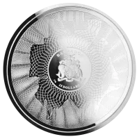 Монета «Достопримечательности мира»,  2024 г., Серебро, 1 000 гр., проба 999, БАРБАДОС