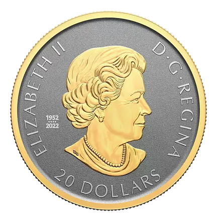 Монета «Празднуйте любовь», 2025 г., Серебро, 31,1 гр., проба 999, КАНАДА