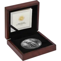 Монета «Слон», 2023 г., Серебро, 62,2 гр., проба 999, КАМЕРУН