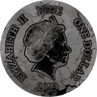 Монета «Кампо-дель-Сьело»,  2020 г., Железо метеоритное, 31,1 гр., проба 999, НИУЭ