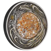 Монета «Аликанто», 2024 г., Серебро, 62,2 гр., проба 999, ТУВАЛУ