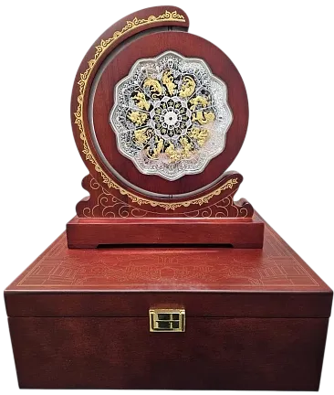 Монета "Китайский календарь", 2025 г., Серебро, 1500 гр., проба 999, БЕЛАРУСЬ
