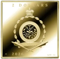 Монета " Мона Лиза ", 2026 г., Серебро, 62,2 гр., проба 999, НИУЭ