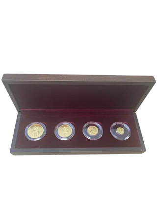 Монета «Набор Георгий Победоносец», СПМД, 2021 г., Золото, 57,54 гр., проба 999, РОССИЯ