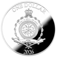 Монета "Год Лошади. 7 элементов", 2026 г., Серебро, 17,5 гр., проба 999, НИУЭ